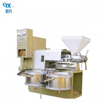 80-100 kg/hour Soybean oil press and refining line